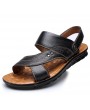 Sandals - Casual Men's Sandals Summer Breathable Beach Slippers Non-slip Shoes