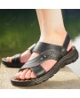 Sandals - Casual Men's Sandals Summer Breathable Beach Slippers Non-slip Shoes