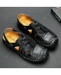 Sandals - Men's Casual and Comfortable Sandals Leather Large Size Shoes