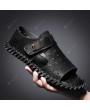 Sandals - Men's Summer Breathable Beach Shoes Trend Sewing Sandals