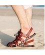 Sandals - Summer Men Sandals Fashion Trend Breathable Two Wear Beach Shoes