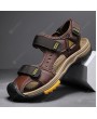 Sandals - Summer Outdoor Mountaineering Leisure Men Sandals Trend Round Toe Beach Shoes