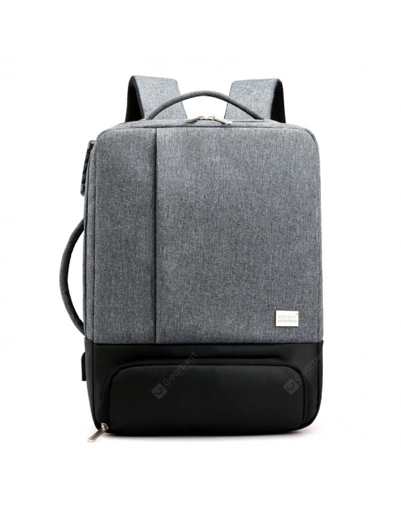 Laptop Backpack - 15.6-inch Computer Backpack Travel Spill-resistant Bag for Men and Women