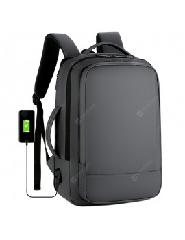 Business Backpack M 15.6 Inch Bag Computer Bag Expandable Bag USB Charging