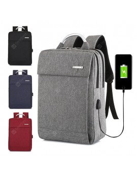 Business Computer Shoulder Bag Men's Travel USB Charging Students Backpack Schoolbag