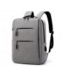 Laptop Backpack - Double Zipper Business Casual Shoulder Bag Backpack Schoolbag