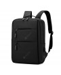 Laptop Backpack - Double Zipper Business Casual Shoulder Bag Backpack Schoolbag