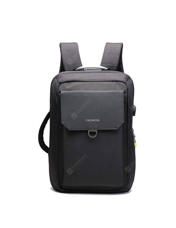 Fashion Backpack Male Anti-theft B Rechargeable Computer Backpack Student Bag