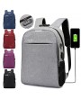 Laptop Backpack - Korean Men Backpack Shoulder Bag Large Capacity Multi-functional Anti-theft Schoolbag