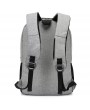 Laptop Backpack - Korean Men Backpack Shoulder Bag Large Capacity Multi-functional Anti-theft Schoolbag