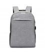 Laptop Backpack - Korean Men Backpack Shoulder Bag Large Capacity Multi-functional Anti-theft Schoolbag