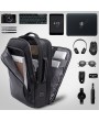 Laptop Backpack - Men's Business Computer Backpack Travel Large Capacity Backpack Leisure Waterproof Student Bag