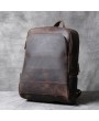 Laptop Backpack - Retro Men's Backpack Leather Bag Handmade Computer Backpacks