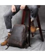 Laptop Backpack - Retro Men's Backpack Leather Bag Handmade Computer Backpacks