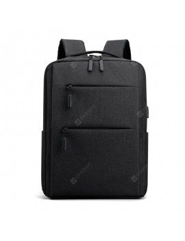 Shoulder Bag Simple USB Charging Backpack Leisure and Business Computer Bag