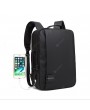 Laptop Backpack - Simple Men's Multifunctional Waterproof Travel Backpack Ladies USB Charging Schoolbag Business Computer Bag