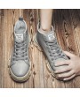 Boots - Fashion Large Size High-Top Tooling Boots Casual Boots Men'S Shoes