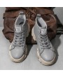 Boots - Fashion Large Size High-Top Tooling Boots Casual Boots Men'S Shoes