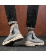 Boots - Fashion Large Size High-Top Tooling Boots Casual Boots Men'S Shoes