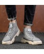 Boots - Fashion Large Size High-Top Tooling Boots Casual Boots Men'S Shoes