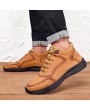 Boots - Large Size Men Boots Cotton-padded Shoes Outdoor Plus Velvet Warm Footwear