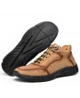 Boots - Large Size Men Boots Cotton-padded Shoes Outdoor Plus Velvet Warm Footwear