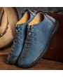 Boots - Men Boot Large Size Handmade Outdoor Leisure for Fall