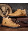 Boots - Men Boot Large Size Handmade Outdoor Leisure for Fall