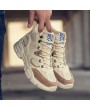 Boots - Men Boots Complex Big Yards Korean Fashion Trends Tooling Casual Shoes