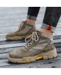 Boots - Men Fall Fashion Tide Boots Outdoor Leisure Cotton Shoes Large Size