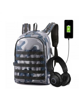 Backpack Computer Game Camouflage Shoulder Schoolbags