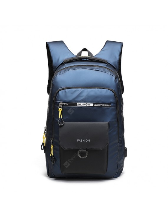 Backpack Male Casual Student Bag Large Capacity Multi-function Backpack Leisure Waterproof Computer Backpack