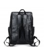 Casual Backpack - Business Casual Men's PU Backpack Outdoor Breathable Travel Backpack for Students