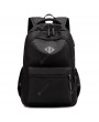 Casual Backpack - Casual Charging Men's Backpack Solid Color Waterproof Student Schoolbag Can be Printed