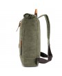 Casual Backpack - Casual Men Backpack Retro Canvas Leather Shoulder Bag Men Outdoor Travel