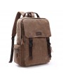 Casual Backpack - Korean Fashion Men's Canvas Bag Large Capacity Outdoor Travel Backpack Computer Handbag