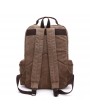 Casual Backpack - Korean Fashion Men's Canvas Bag Large Capacity Outdoor Travel Backpack Computer Handbag