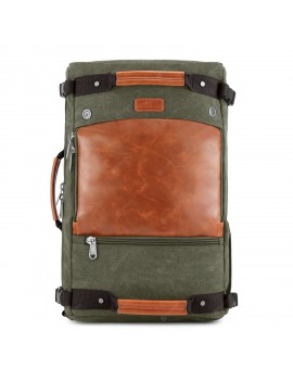 Large-capacity Multi-purpose Shoulder Diagonal Mobile Bag Canvas Men's Backpack