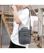 Casual Backpack - Men's Casual Fashion Cloth Shoulder Bag Diagonal Package Lightweight Waterproof Nylon Cloth Bag Man Bag