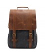 Casual Backpack - Retro Casual Canvas Backpack Laptop Shoulder Bag