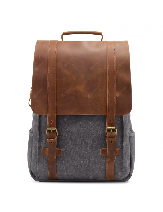 Casual Backpack - Retro Casual Canvas Backpack Laptop Shoulder Bag