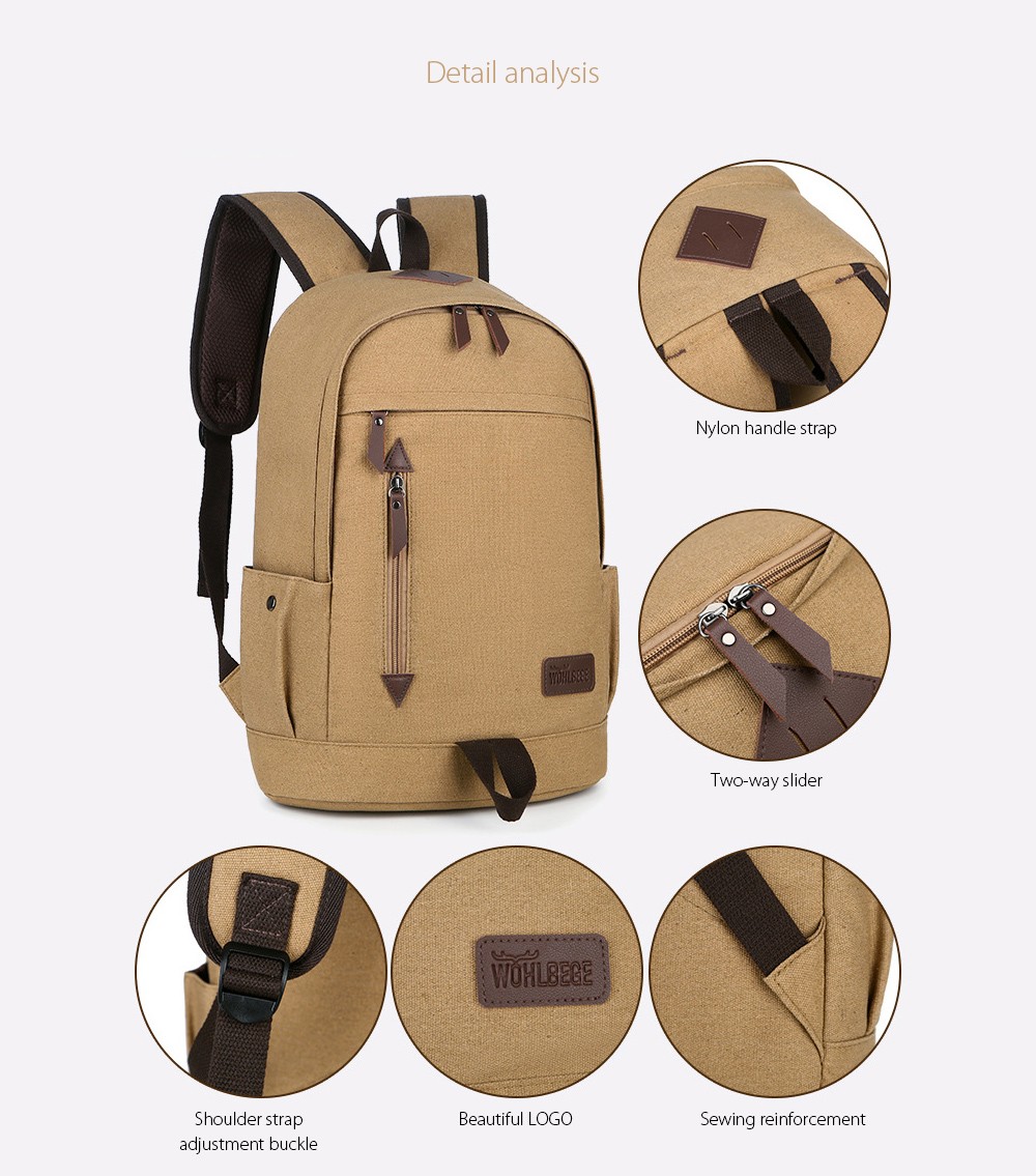 Men Large-capacity Backpack details